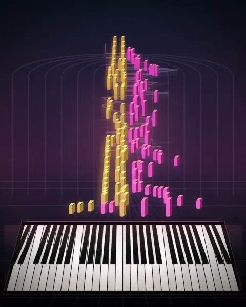 Retrato musical da edição l'Arabesque, Opus 100.