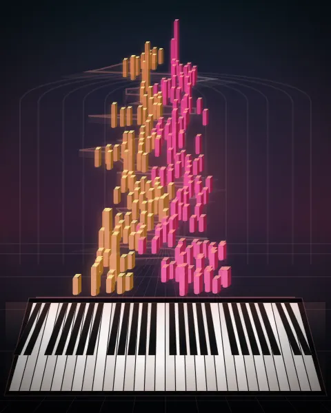 Retrato musical da edição Invention 12, BWV 783