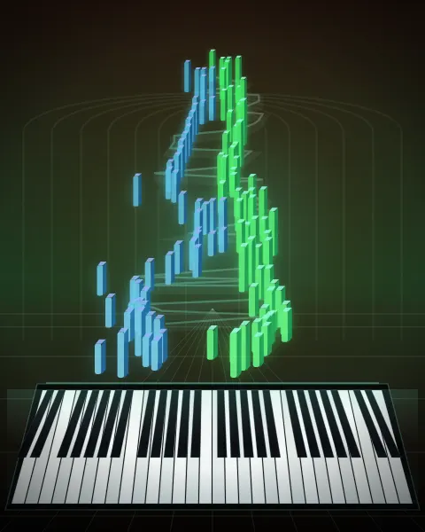 Retrato musical da edição Minuet in A minor, BWV Anh. 120