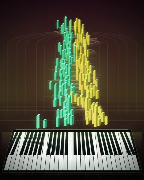 Retrato musical da edição Goldberg Variations - 7, BWV 988
