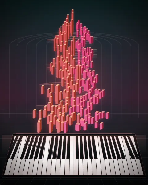 Retrato musical da edição Goldberg Variations - 13, BWV 988