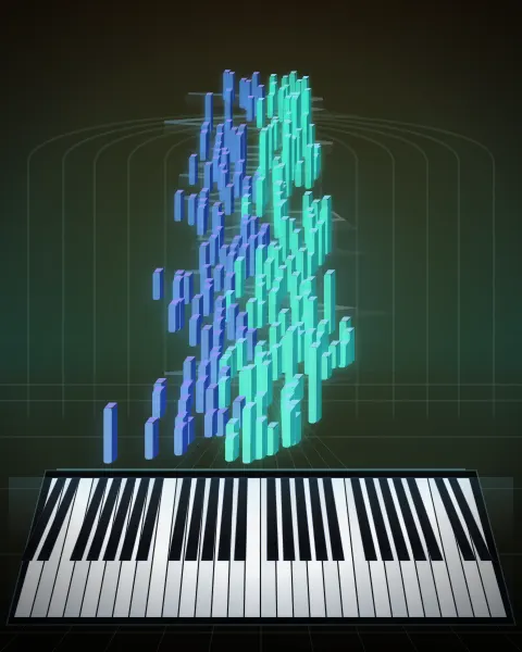 Retrato musical da edição Sinfonia 4, BWV 790