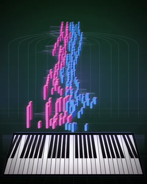 Retrato musical da edição Das Wohltemperierte Clavier I, Praeludium II, BWV 847