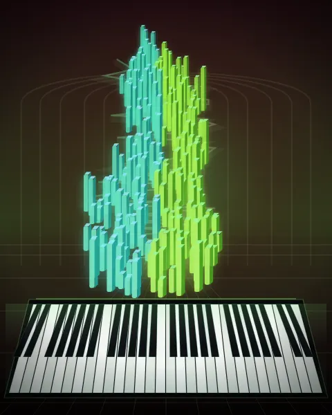 Retrato musical da edição Das Wohltemperierte Clavier I, Fuga IV, BWV 849