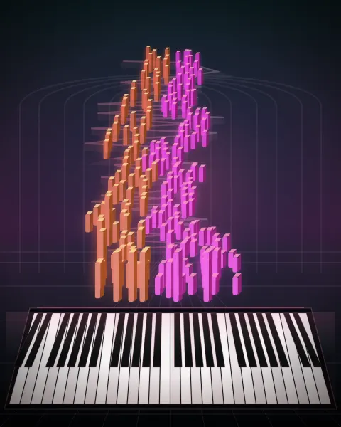 Retrato musical da edição Das Wohltemperierte Clavier I, Praeludium V, BWV 850