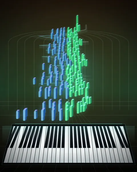 Retrato musical da edição Prélude 11, Op 28, No 11