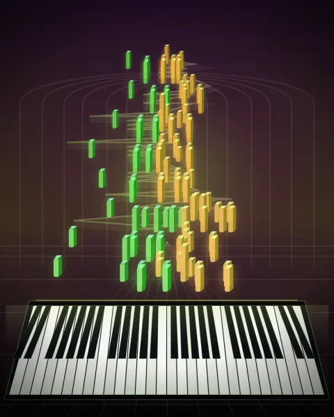 Retrato musical da edição Prelude: Op. 28, No. 7