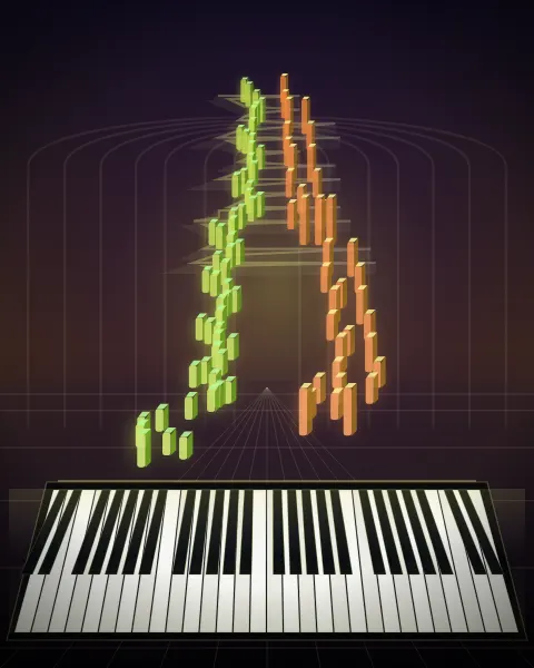 Retrato musical da edição 160 Eight-Measure Exercises, No. 18, Op. 821