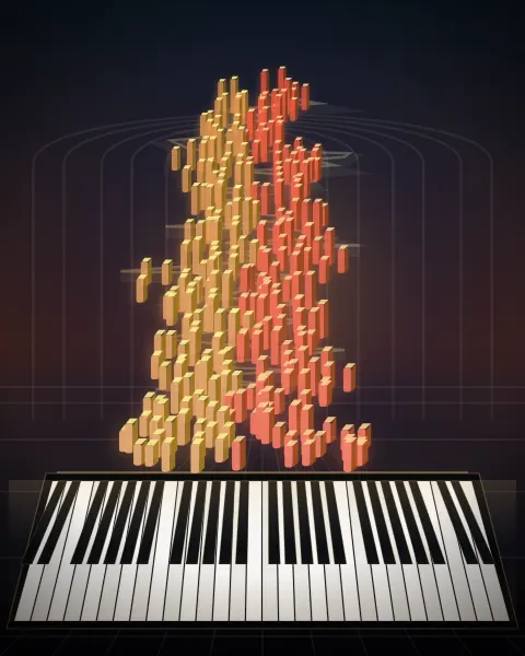 Retrato musical da edição Duetto II (from the Clavierübung Part III), BWV 803