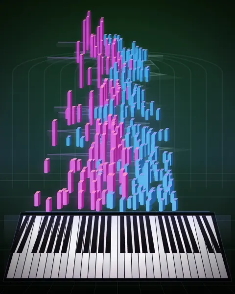Retrato musical da edição Fantasy in D minor, KV 397