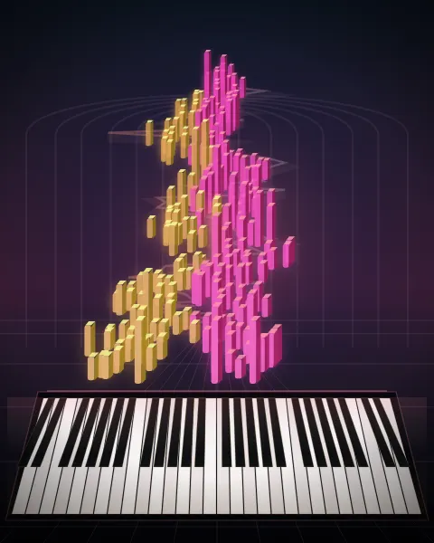 Retrato musical da edição Fugue in C major, BWV 952