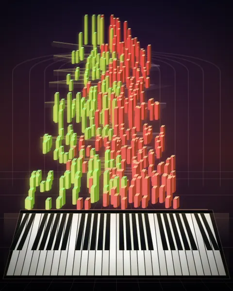 Retrato musical da edição Sonata No. 8 “Pathétique” (1st Movement: Grave, Allegro molto e con brio), Op. 13