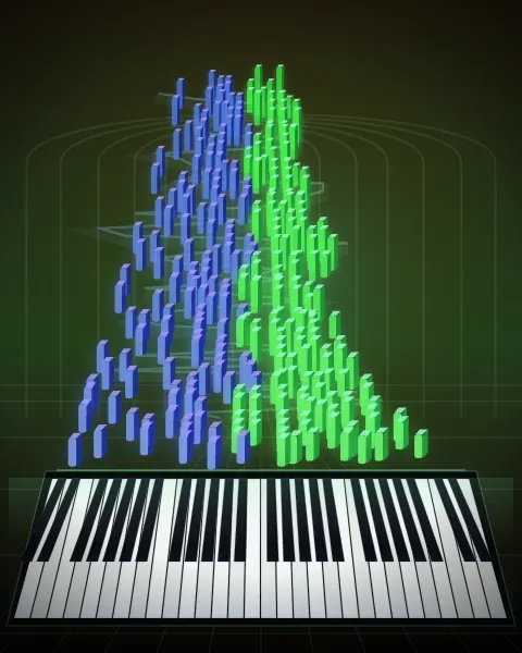 Retrato musical da edição Waltz No. 15, Op. 39