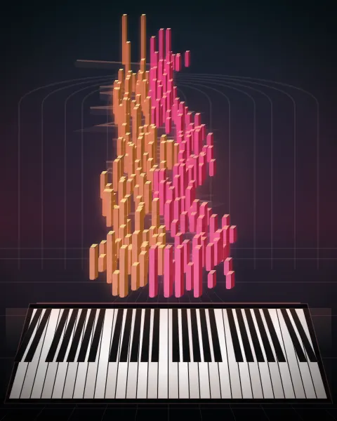 Retrato musical da edição Das Wohltemperierte Clavier II, Praeludium I, BWV 870-Praeludium