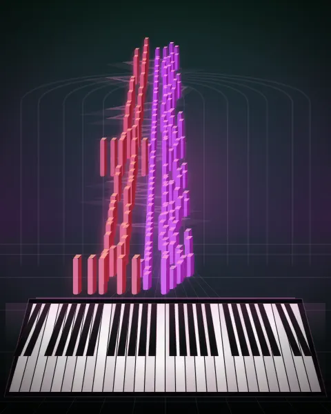 Retrato musical da edição Der Mond, Op. 3