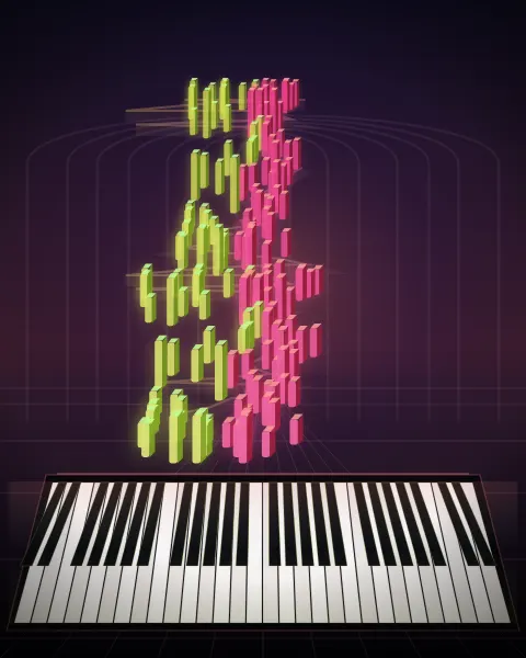 Retrato musical da edição Geistliches Lied, Op. 4