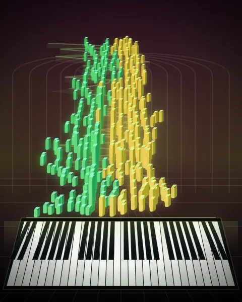 Retrato musical da edição Serenade, Op.58