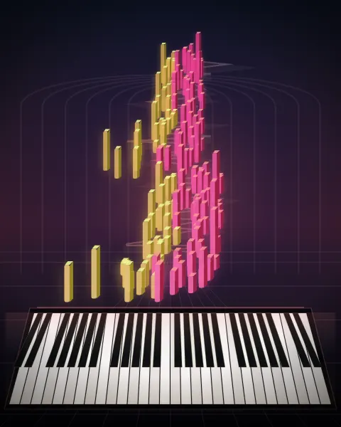 Retrato musical da edição "Wie des Mondes Abbild", Op. 6