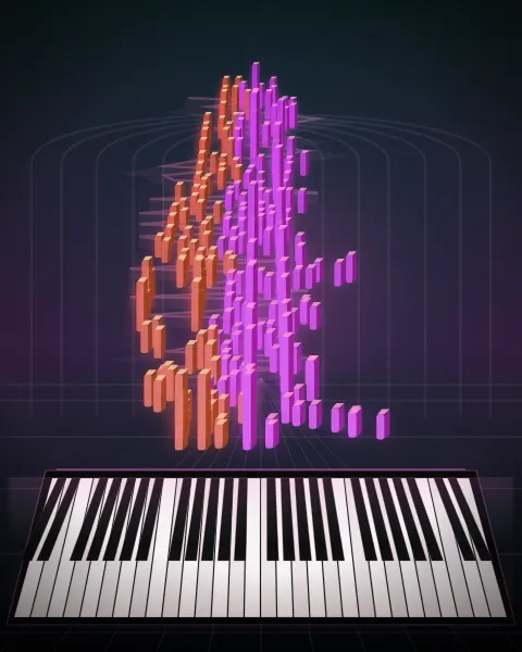 Retrato musical da edição An meine Zither, Op. 4