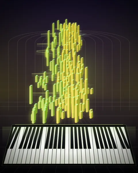 Retrato musical da edição I praise the tender flower, Op. 43
