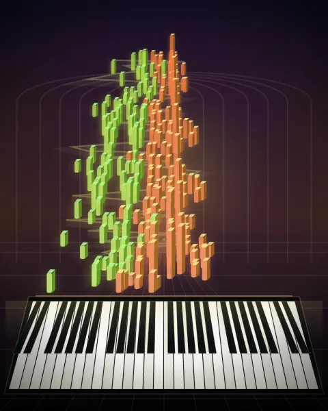 Retrato musical da edição Vergiss mein nicht!, Op.26