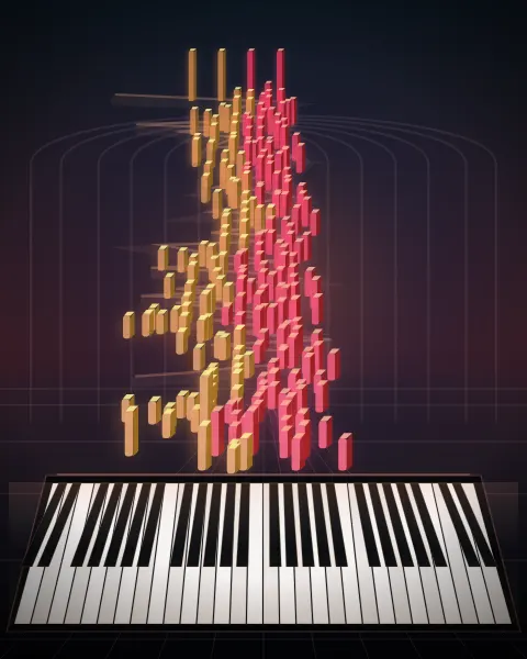 Retrato musical da edição Rätsel, Op.25