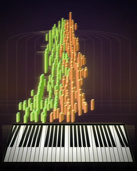 Retrato musical da edição Christkind, Op.8