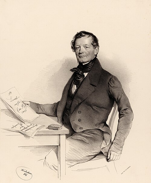 Retrato histórico de Anton Diabelli