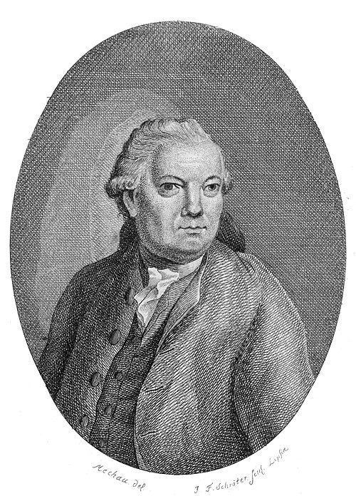 Retrato histórico de Georg Benda