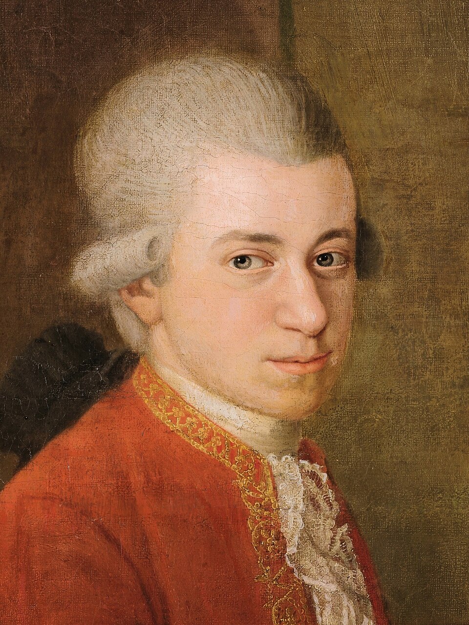 Retrato histórico de Wolfgang Amadeus Mozart