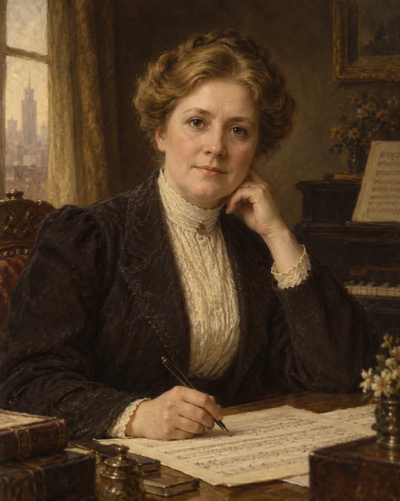 Retrato imaginado de Jane Bingham Abbott